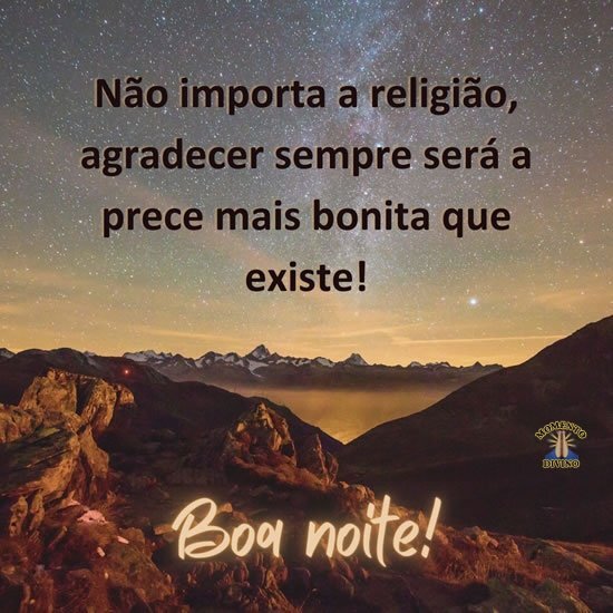 Agradecer sempre