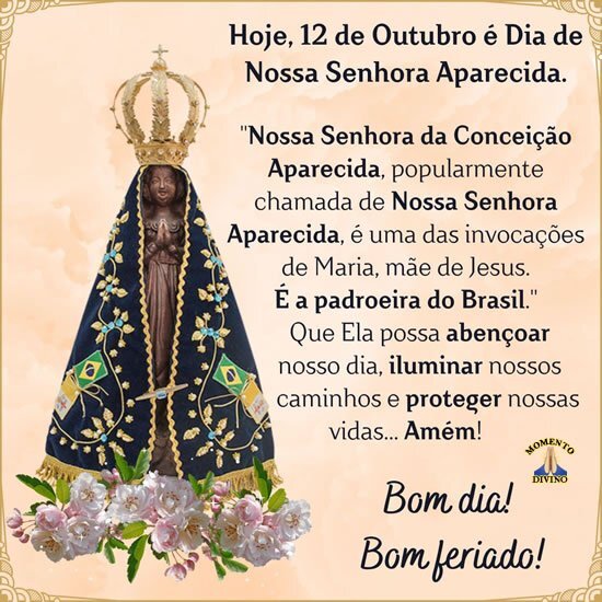 Dia de Nossa Senhora Aparecida