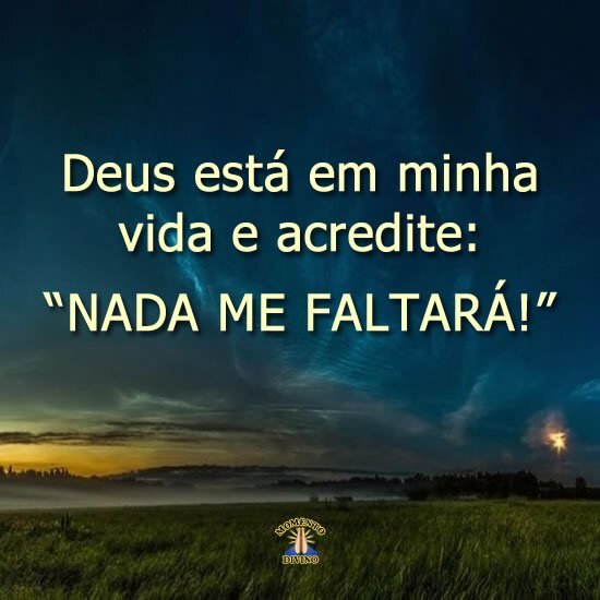 Nada me faltará