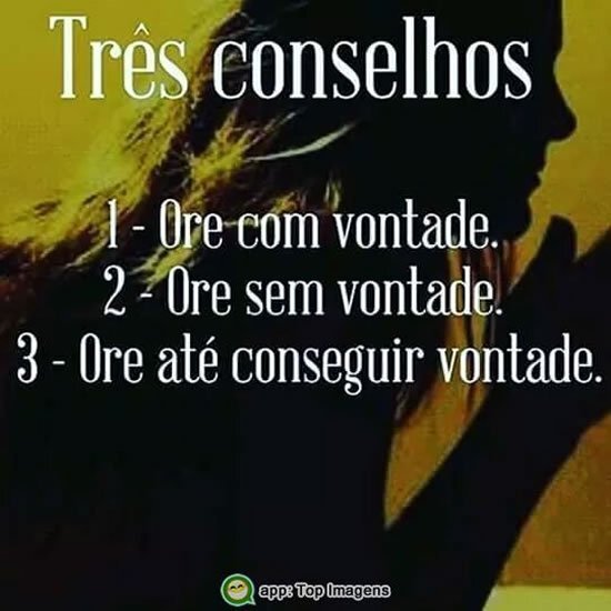 Três conselhos