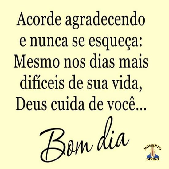 Bom dia