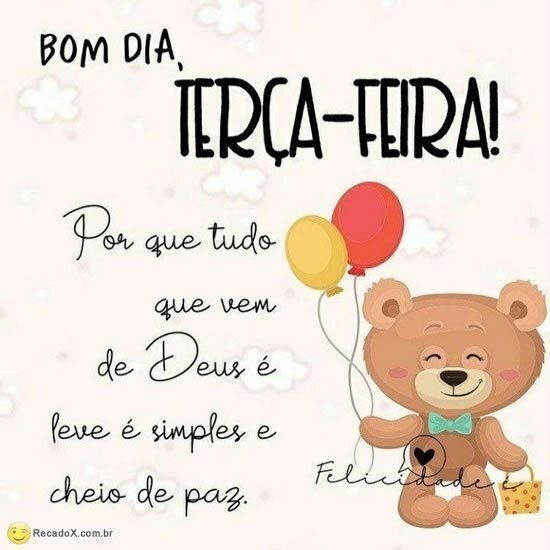 Bom dia, terça-feira