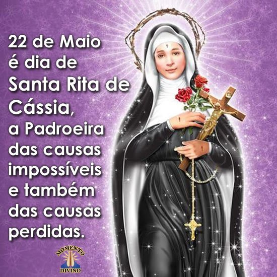 Dia de Santa Rita de Cássia