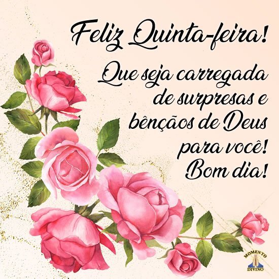 Feliz Quinta-feira