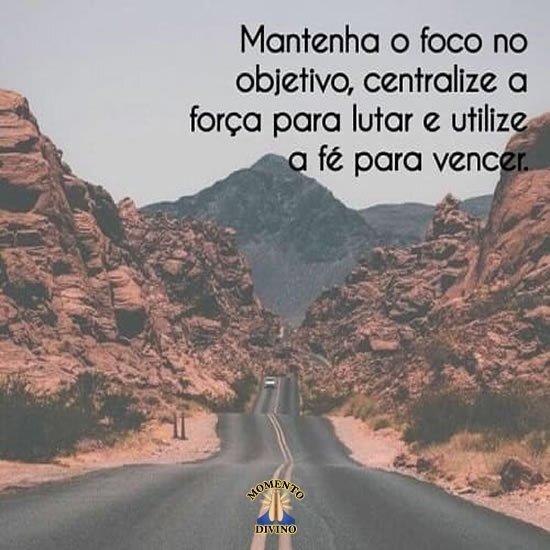 Mantenha o foco