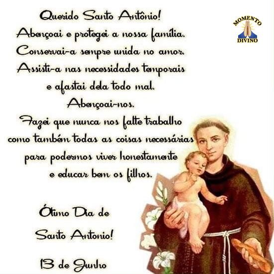 Ótimo Dia de Santo Antônio