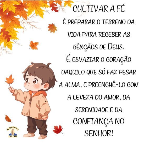 Cultivar a Fé