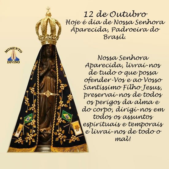 Dia de Nossa Senhora Aparecida