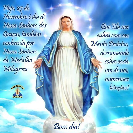 Dia de Nossa Senhora das Graças