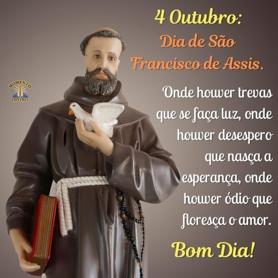 Dia de São Francisco de Assis