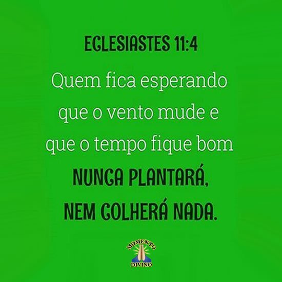 Eclesiastes 11.4