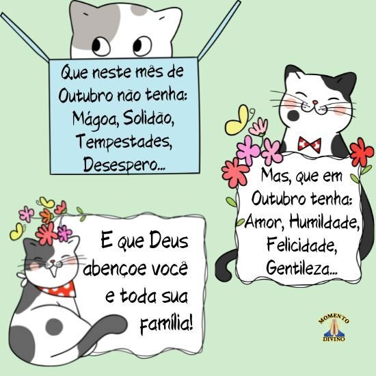 Que Outubro tenha