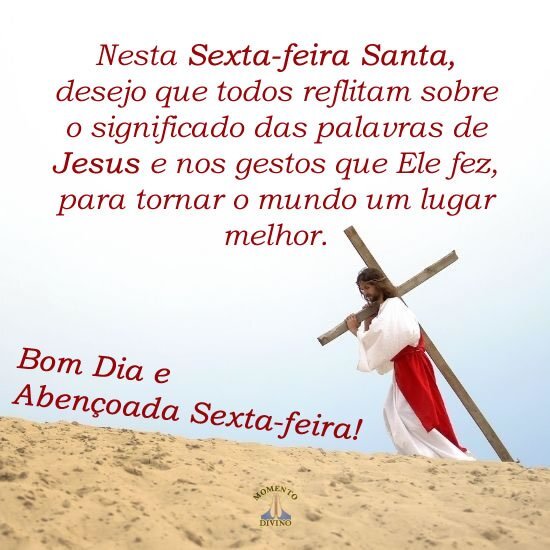 Abençoada Sexta-feira Santa