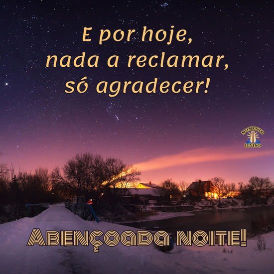 Abençoada noite