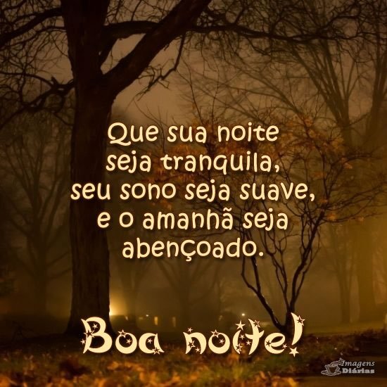 Boa noite