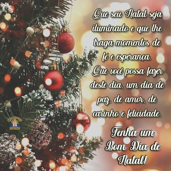 Bom dia de Natal