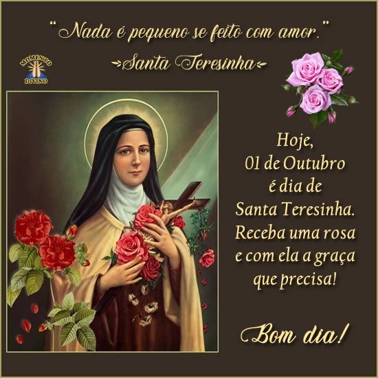 Dia de Santa Teresinha