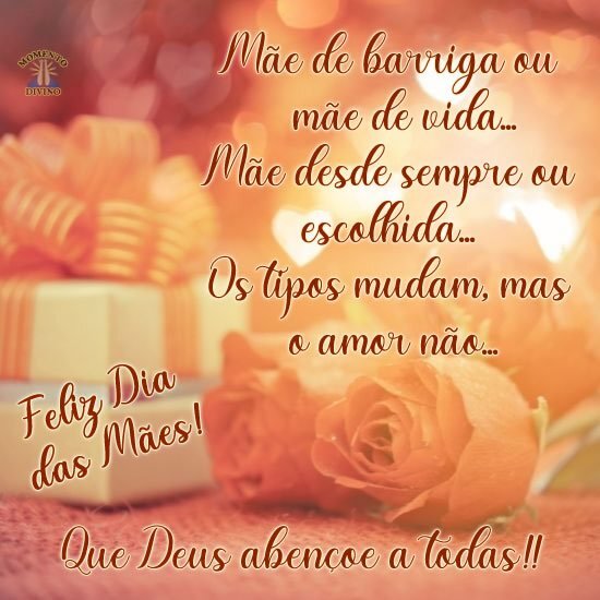 Feliz Dia das Mães