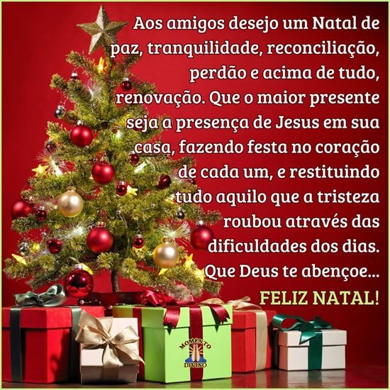 Feliz Natal Amigos