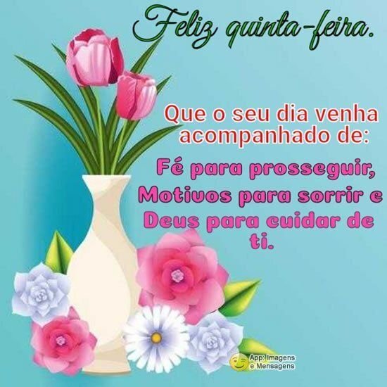 Feliz quinta-feira