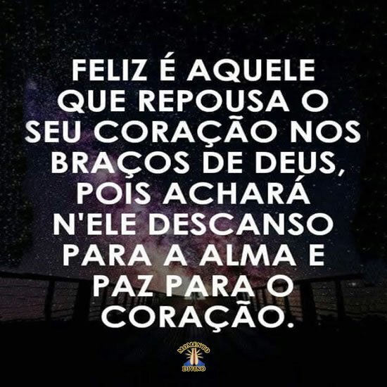 Nos braços de Deus