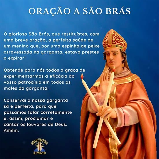 Oração a São Brás