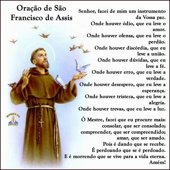 Oração de São Francisco de Assis