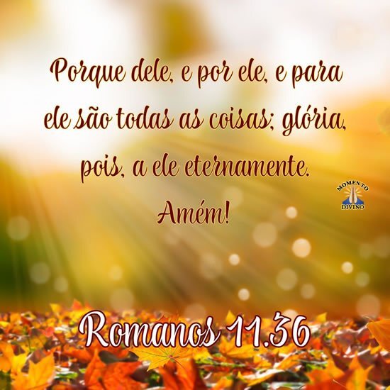 Romanos 11.36