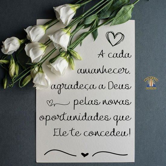 Agradeça a Deus