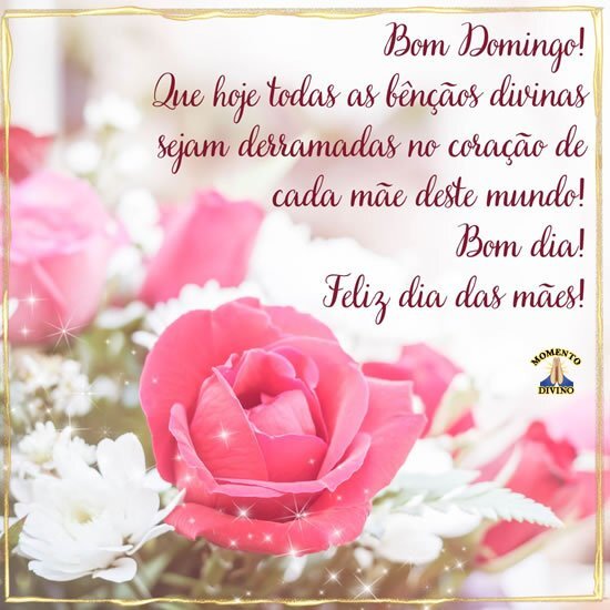 Bom dia das mães