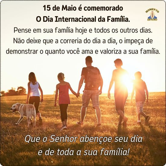 Dia Internacional da Família