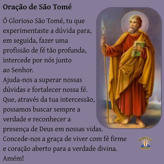 Oração de São Tomé