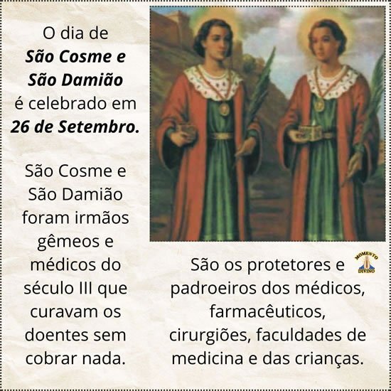 São Cosme e São Damião