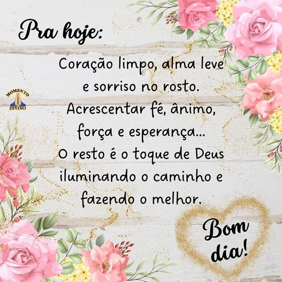 Bom dia