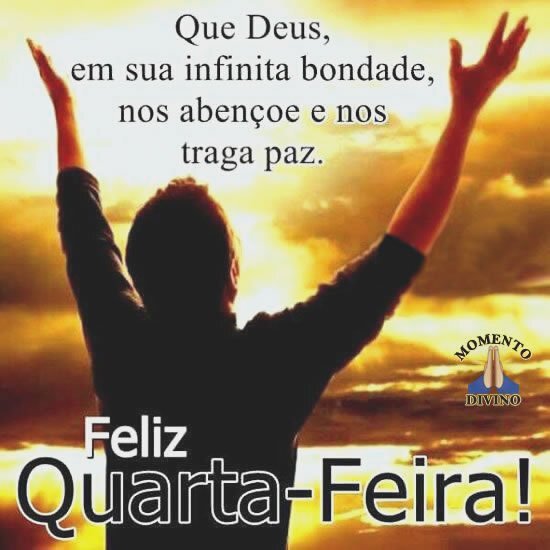 Feliz Quarta-Feira