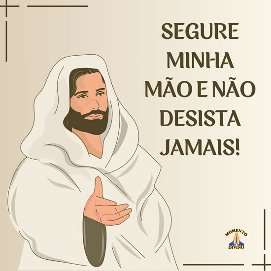 Segure minha mão