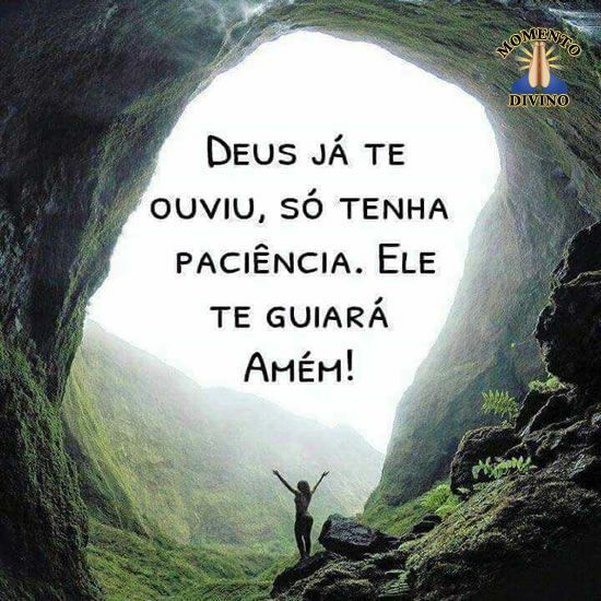 Tenha paciência