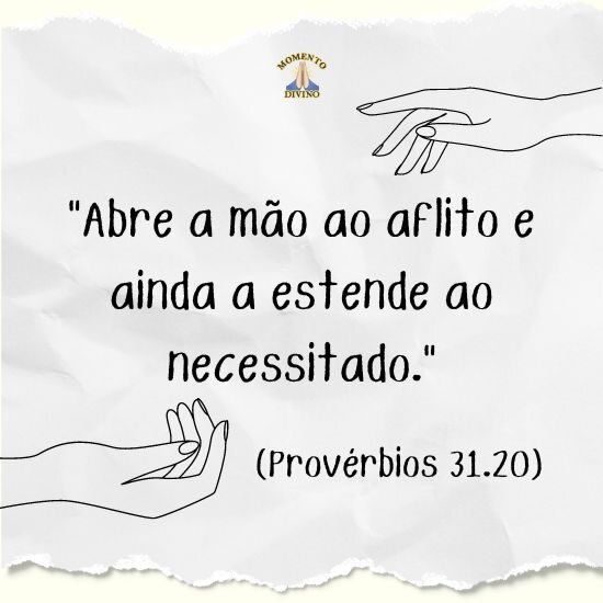 Provérbios 31.20