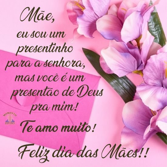 Feliz dia das Mães