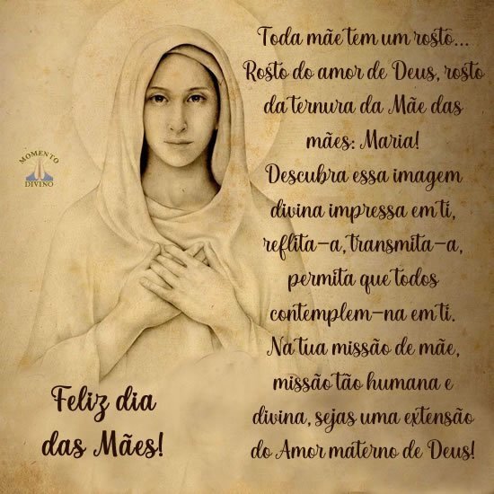 Feliz dia das Mães