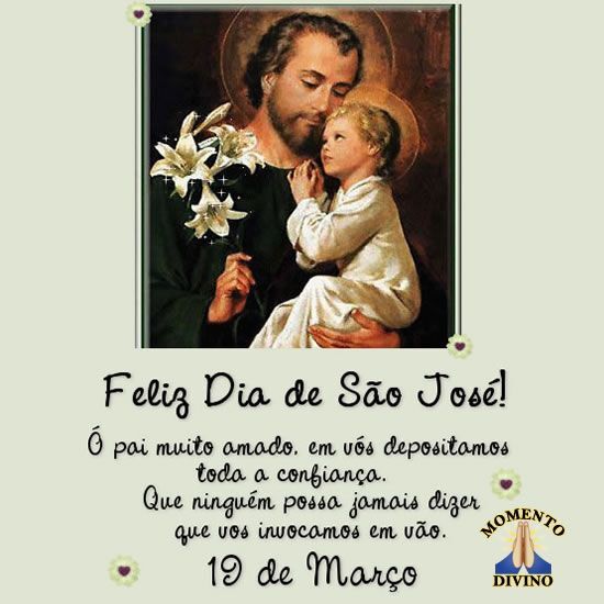 Feliz dia de São José