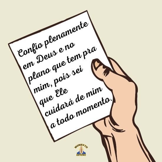 Confio em Deus