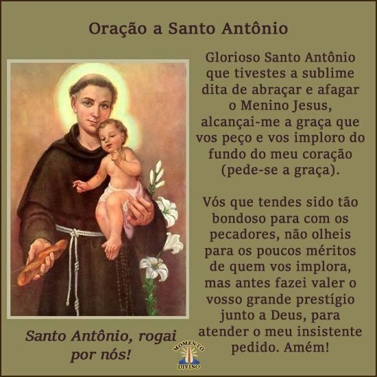 Oração a Santo Antônio