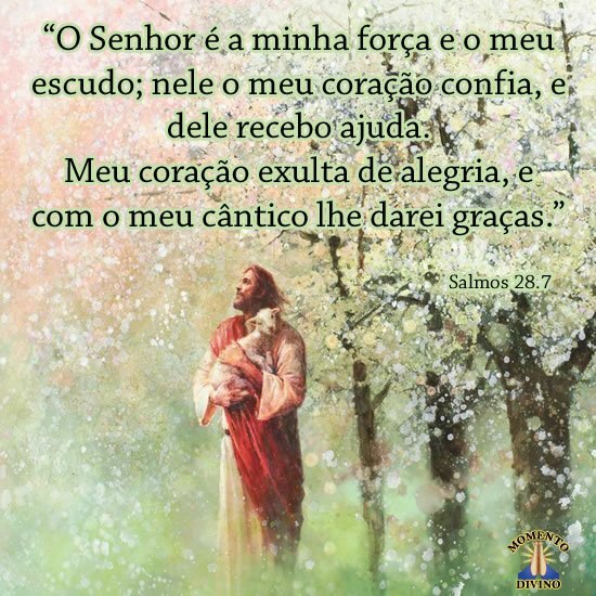 Salmos 28.7