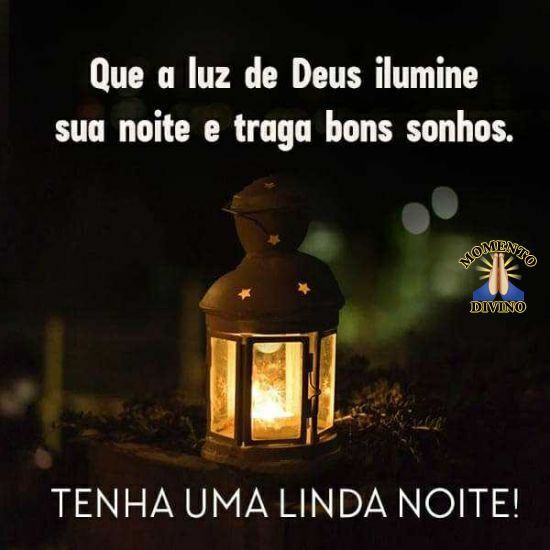 Tenha uma linda noite