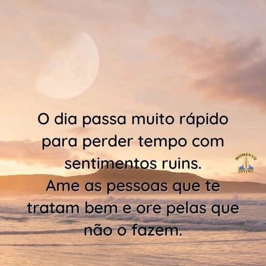 Não perca tempo com sentimentos ruins