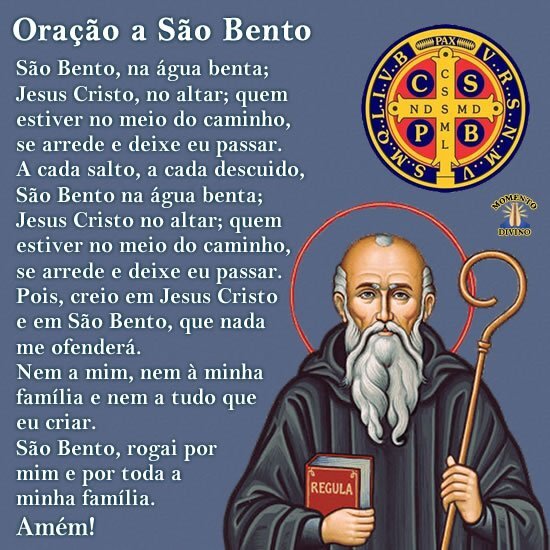 Oração a São Bento