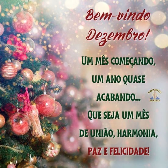 Bem-vindo Dezembro