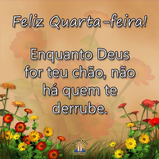 Feliz Quarta-feira