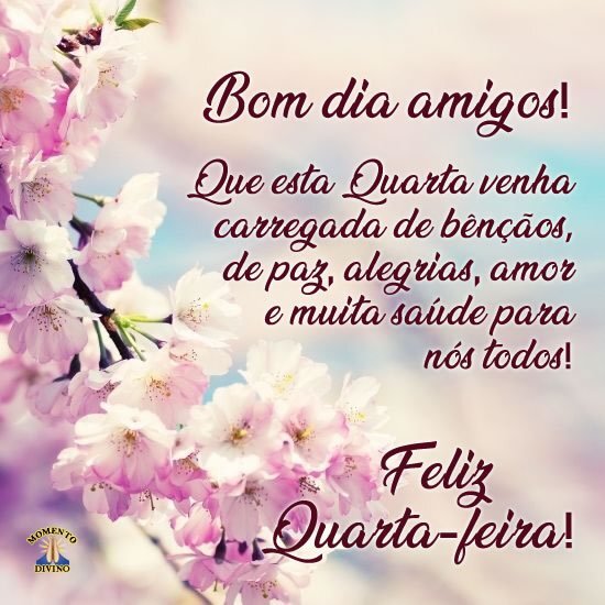 Feliz Quarta-feira